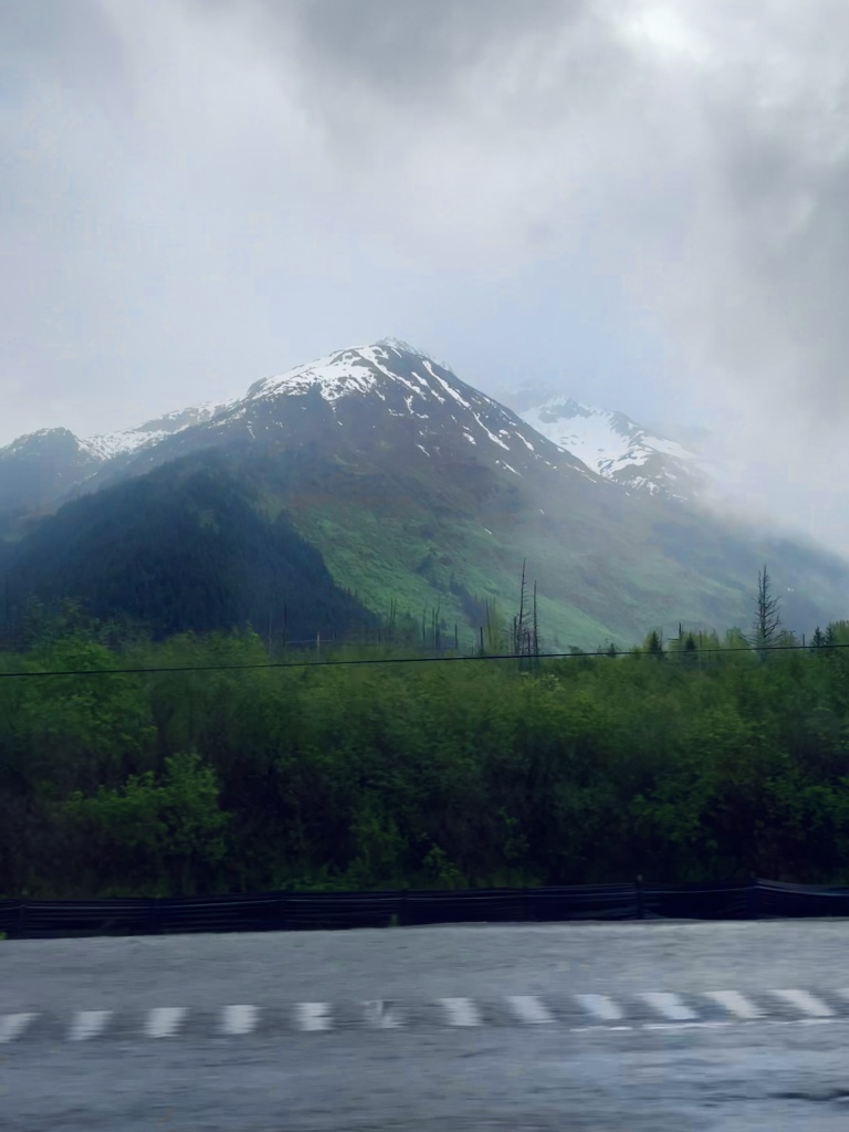 Photograph of a mountain in Alaska.